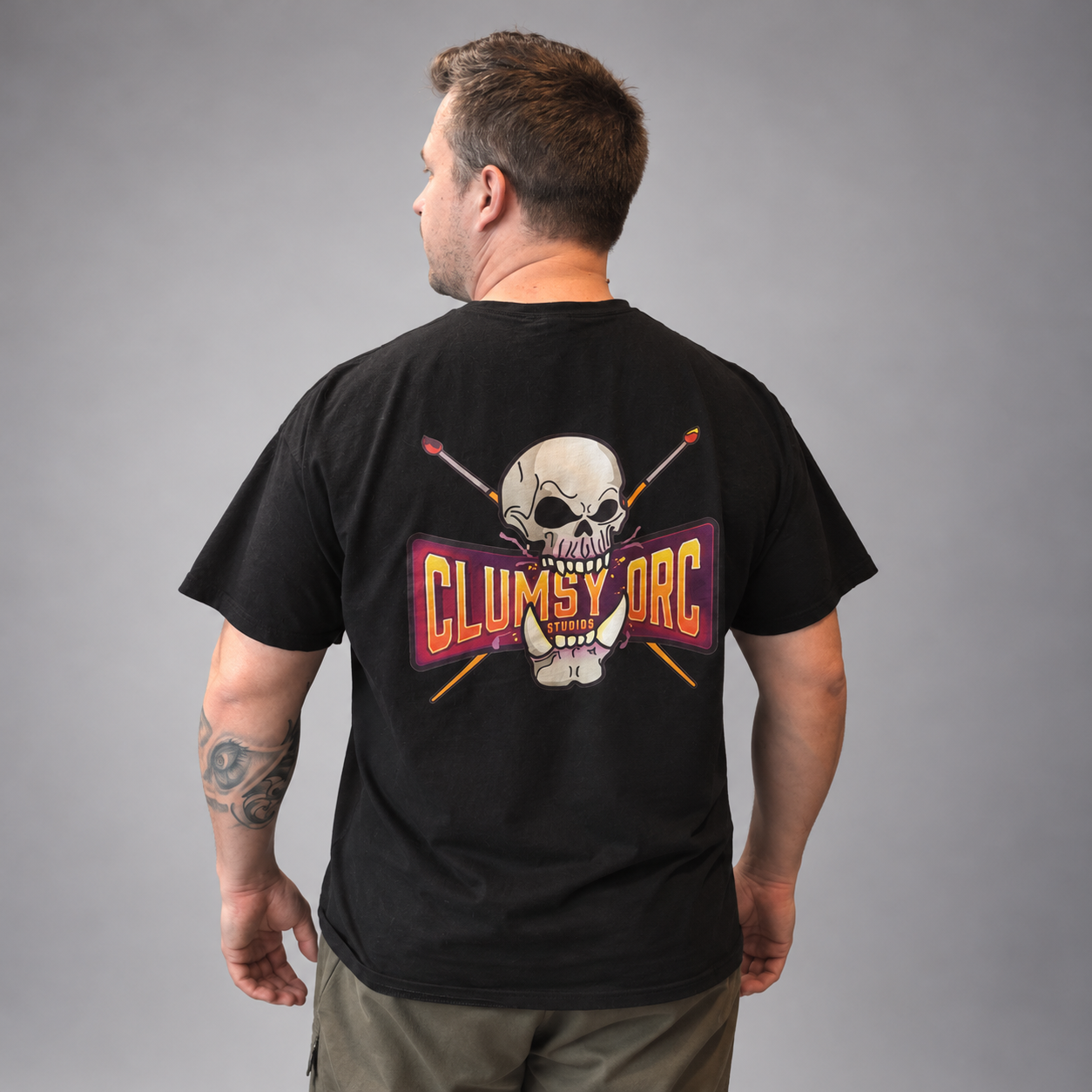 Clumsy Orc Classic T-Shirt - Image 3